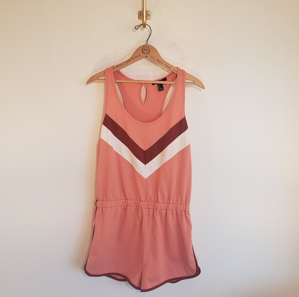 Retro Sleveless Romper